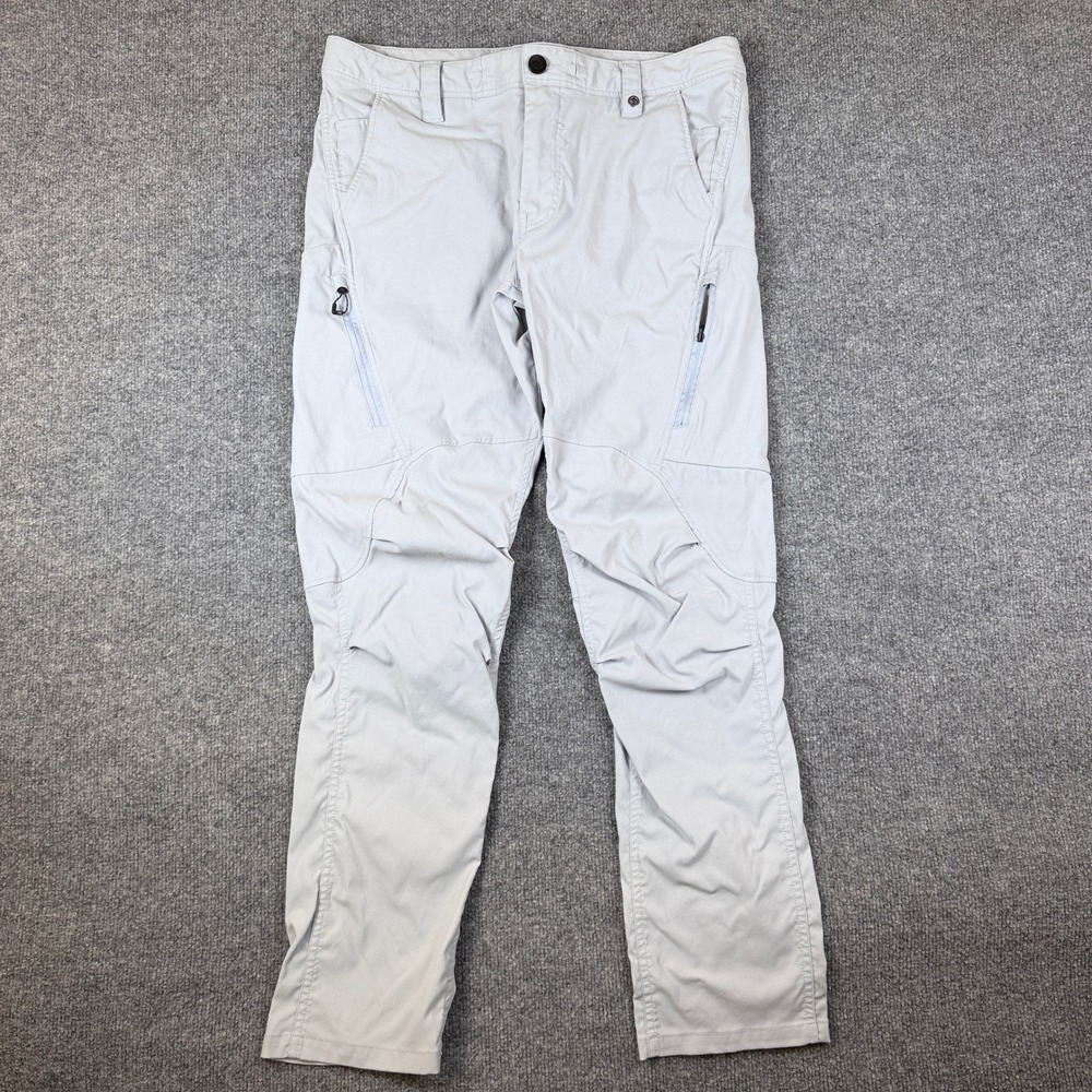 686 Anything Cargo Pants Mens 34x32 Light Blue Technical Stretch Slim Fit